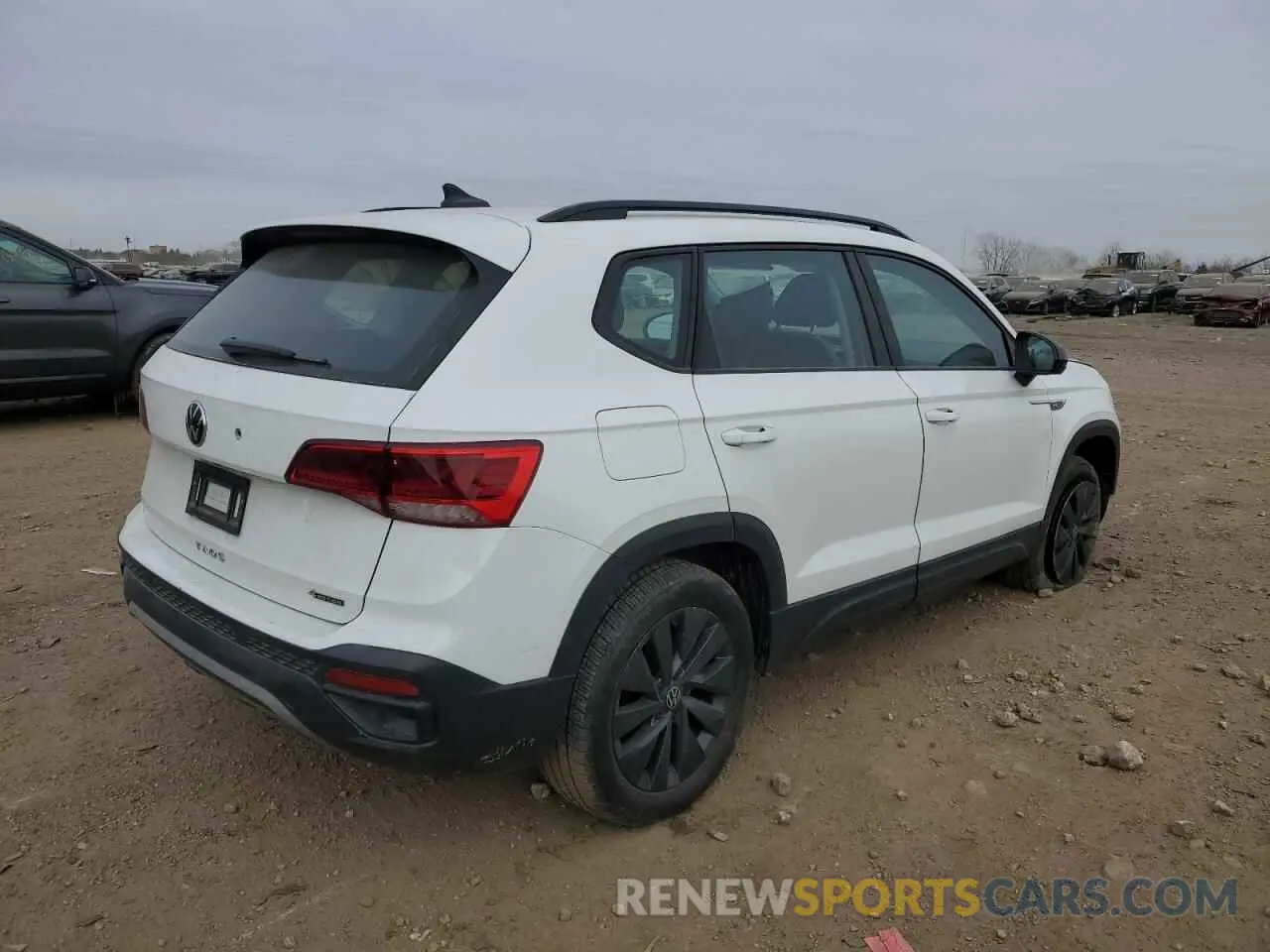3 fotografías del automóvil dañado 3VVMX7B24NM060342 VOLKSWAGEN TAOS S 2022