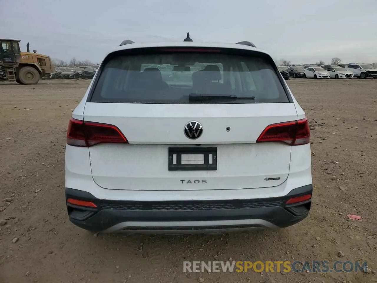6 fotografías del automóvil dañado 3VVMX7B24NM060342 VOLKSWAGEN TAOS S 2022