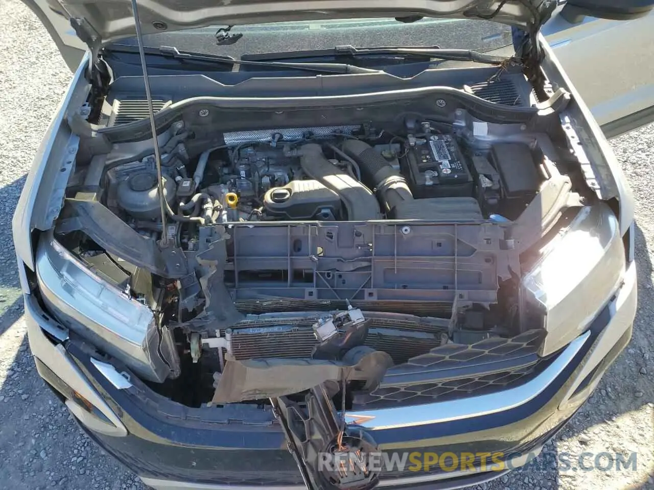 12 fotografías del automóvil dañado 3VVMX7B25NM056526 VOLKSWAGEN TAOS S 2022