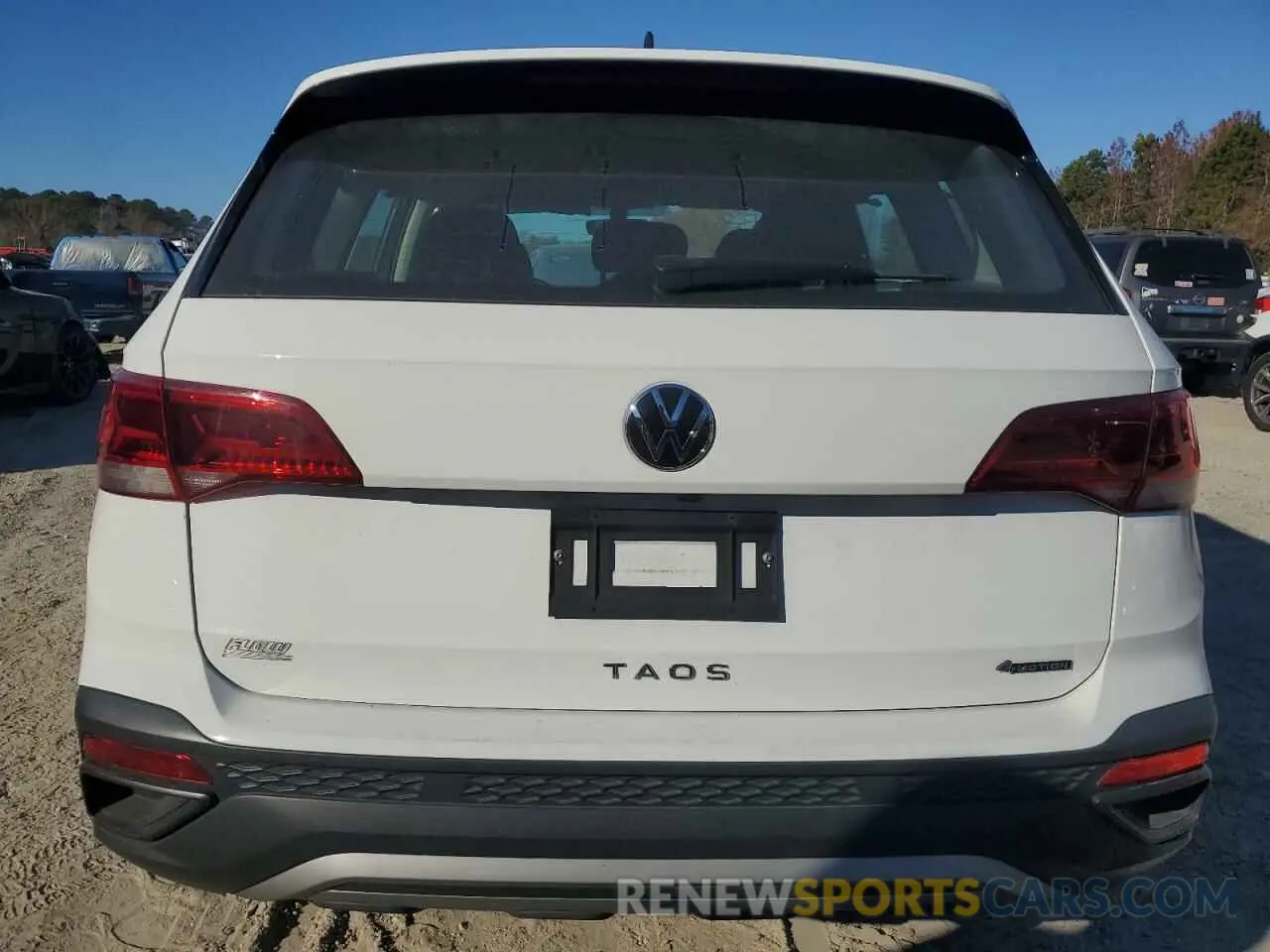 6 fotografías del automóvil dañado 3VVAX7B29PM311376 VOLKSWAGEN TAOS S 2023