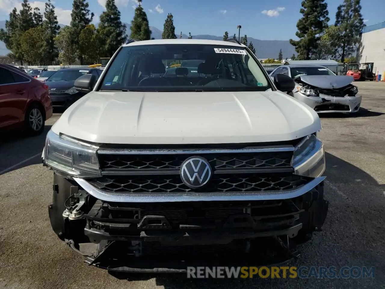 5 fotografías del automóvil dañado 3VVCX7B24PM307678 VOLKSWAGEN TAOS S 2023
