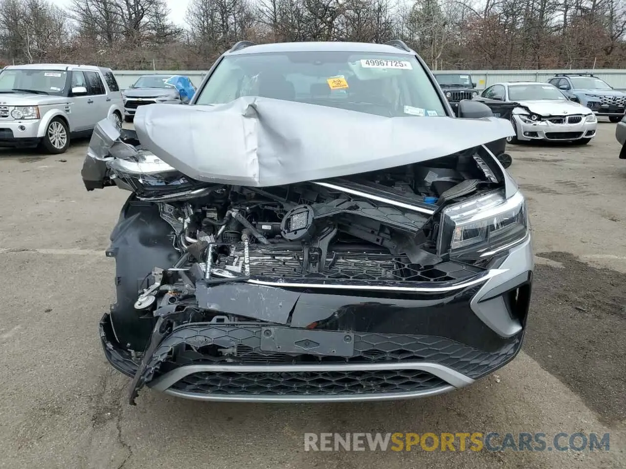 5 fotografías del automóvil dañado 3VVCX7B24PM378086 VOLKSWAGEN TAOS S 2023