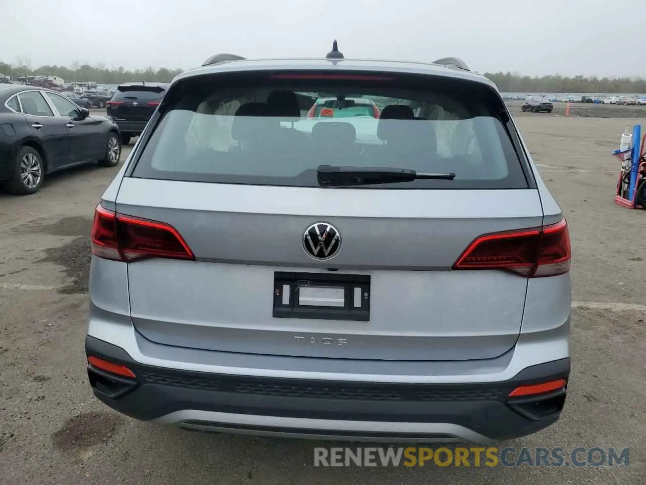 6 fotografías del automóvil dañado 3VVCX7B24PM378086 VOLKSWAGEN TAOS S 2023