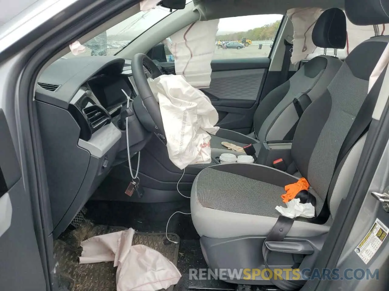 7 fotografías del automóvil dañado 3VVCX7B24PM378086 VOLKSWAGEN TAOS S 2023