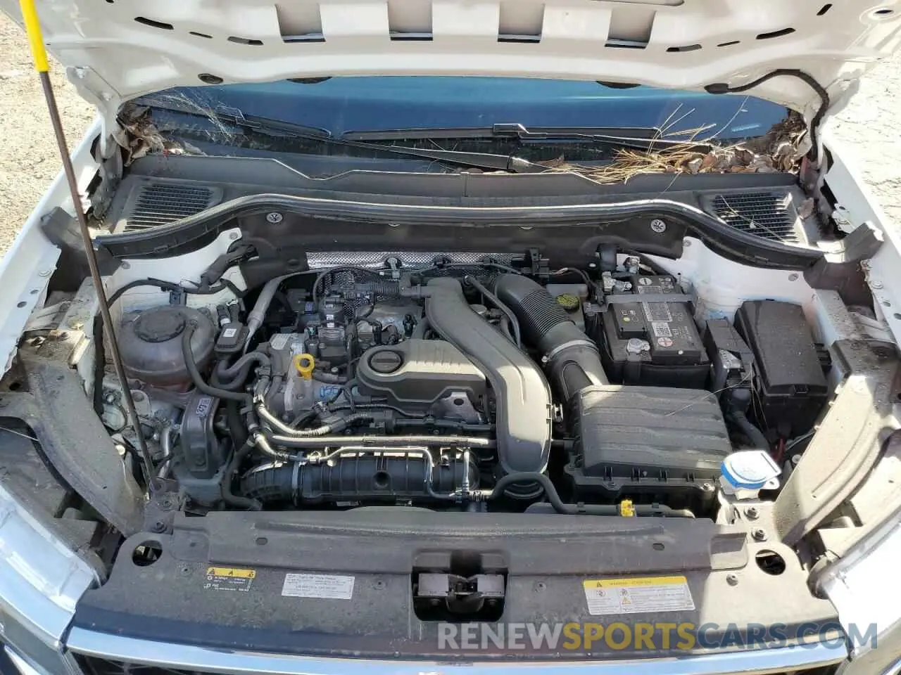 12 fotografías del automóvil dañado 3VVCX7B25PM370076 VOLKSWAGEN TAOS S 2023