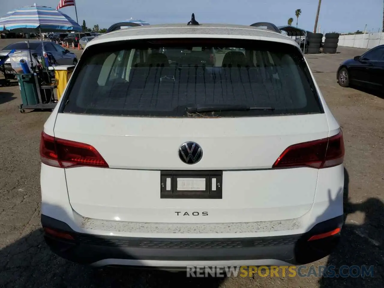 6 fotografías del automóvil dañado 3VVCX7B25PM370076 VOLKSWAGEN TAOS S 2023