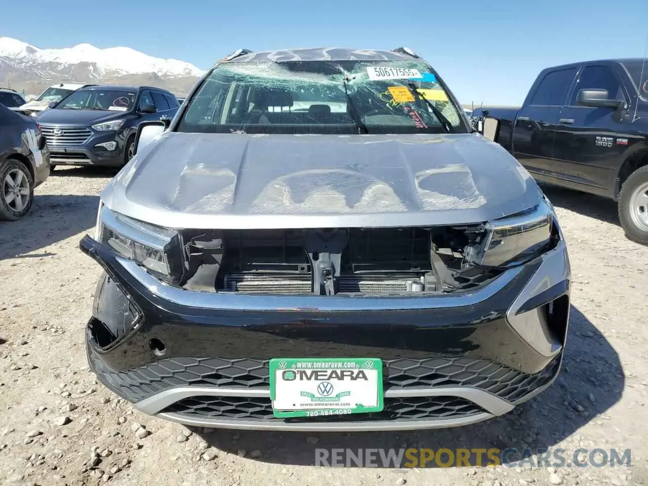 5 fotografías del automóvil dañado 3VVCX7B29PM366693 VOLKSWAGEN TAOS S 2023