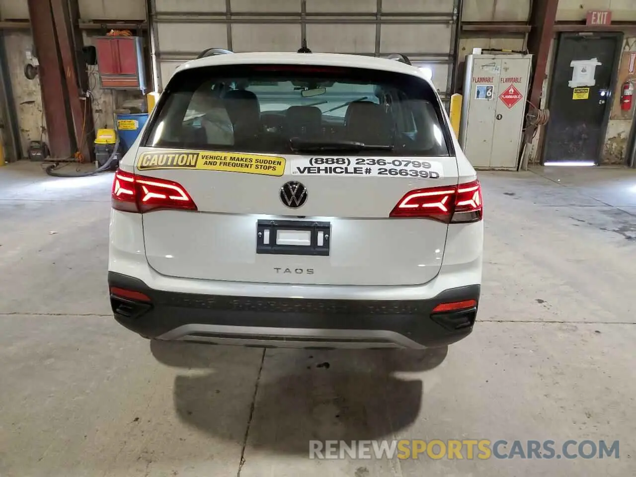 6 fotografías del automóvil dañado 3VVDX7B20PM319931 VOLKSWAGEN TAOS S 2023