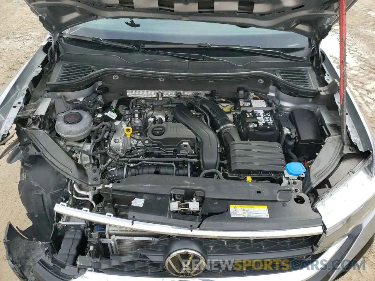 12 fotografías del automóvil dañado 3VV5X7B20RM104508 VOLKSWAGEN TAOS S 2024