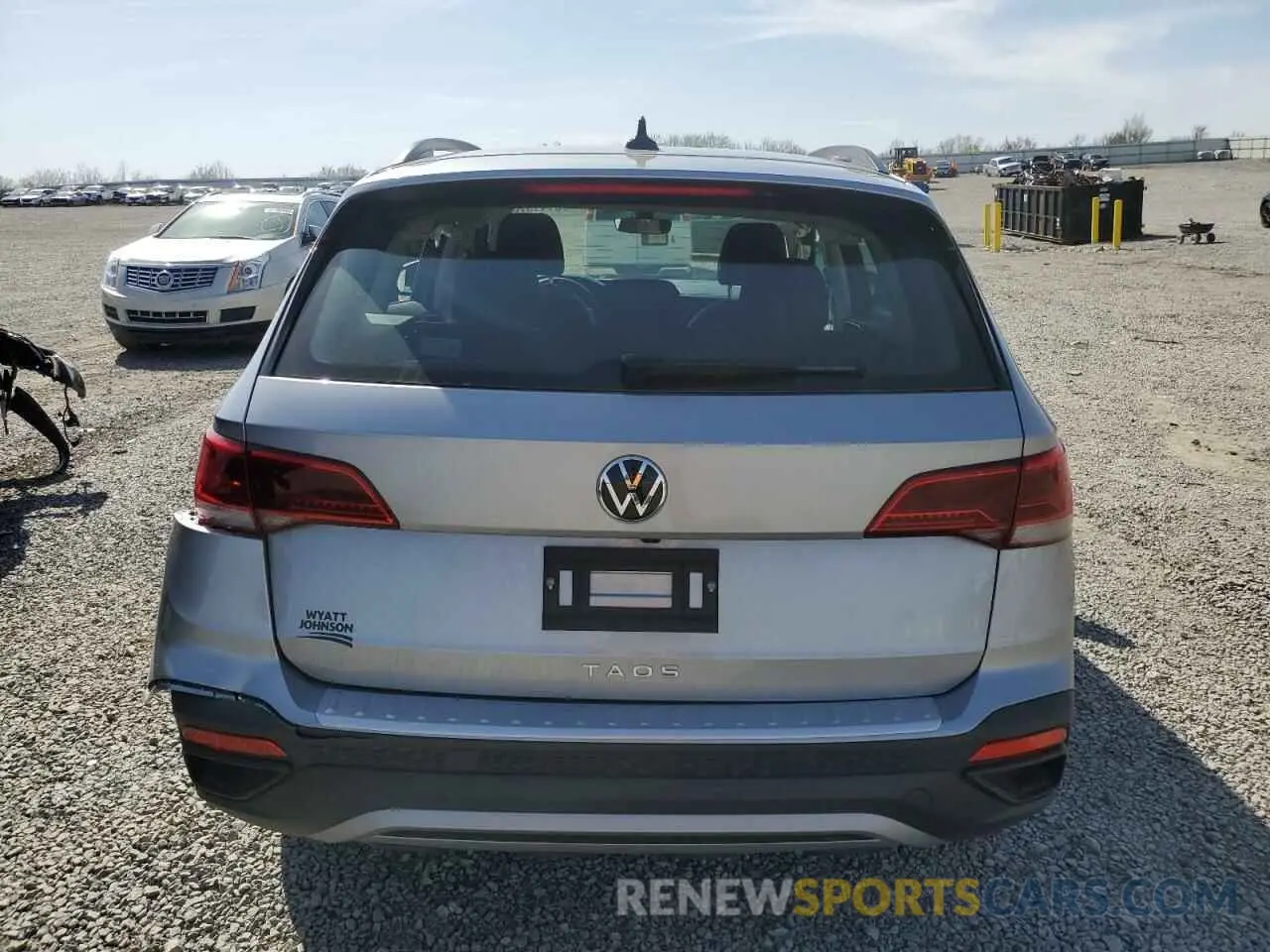 6 fotografías del automóvil dañado 3VV5X7B20RM112348 VOLKSWAGEN TAOS S 2024