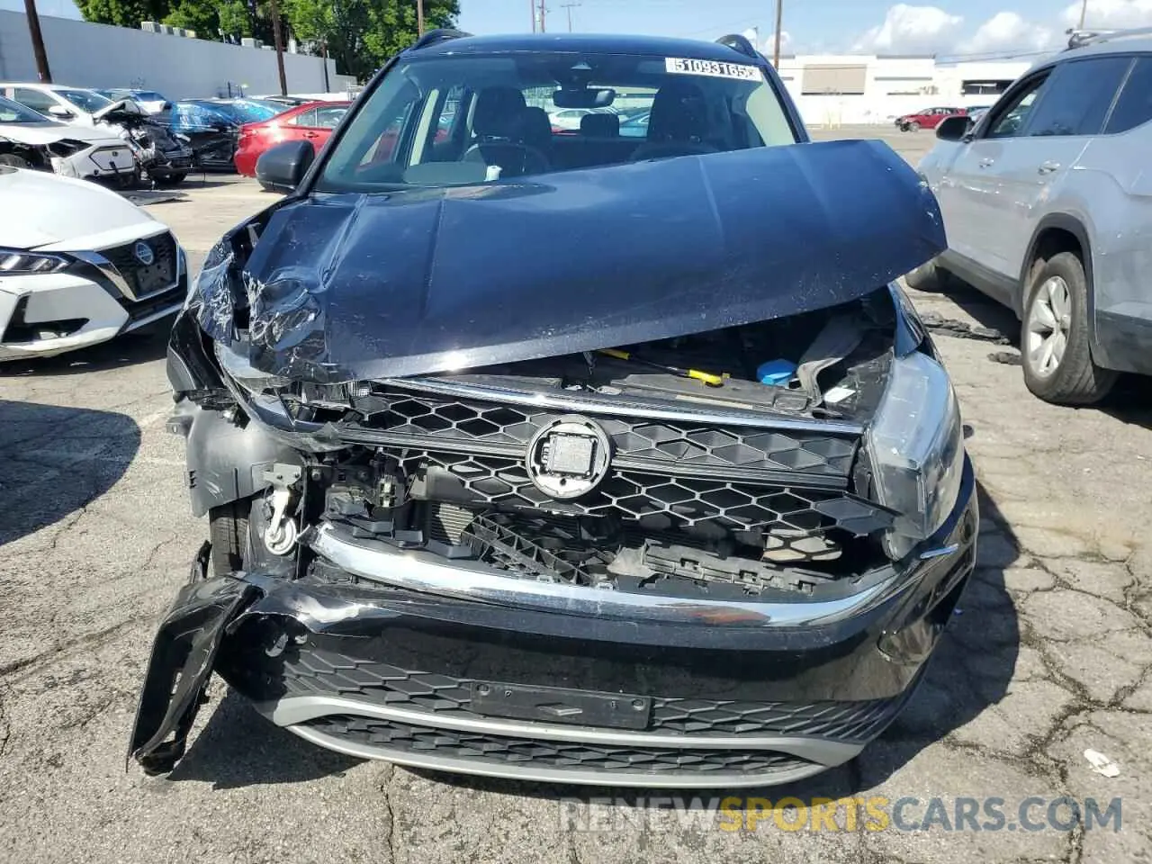 5 fotografías del automóvil dañado 3VV5X7B21RM058557 VOLKSWAGEN TAOS S 2024