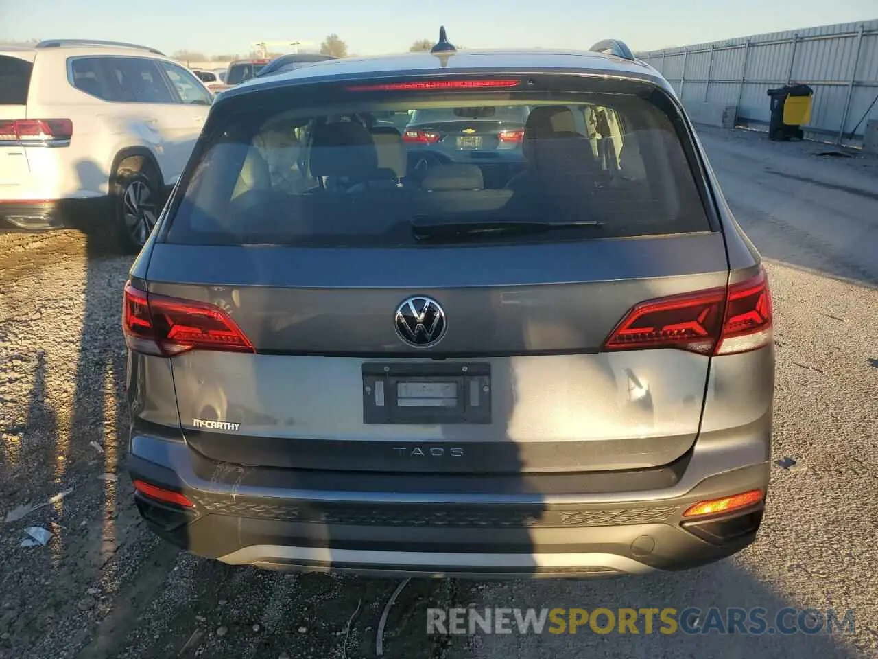 6 fotografías del automóvil dañado 3VV5X7B22RM008315 VOLKSWAGEN TAOS S 2024