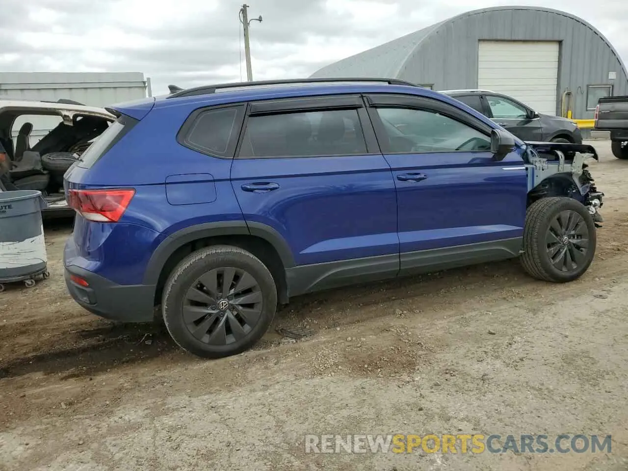 3 fotografías del automóvil dañado 3VV5X7B27RM105381 VOLKSWAGEN TAOS S 2024