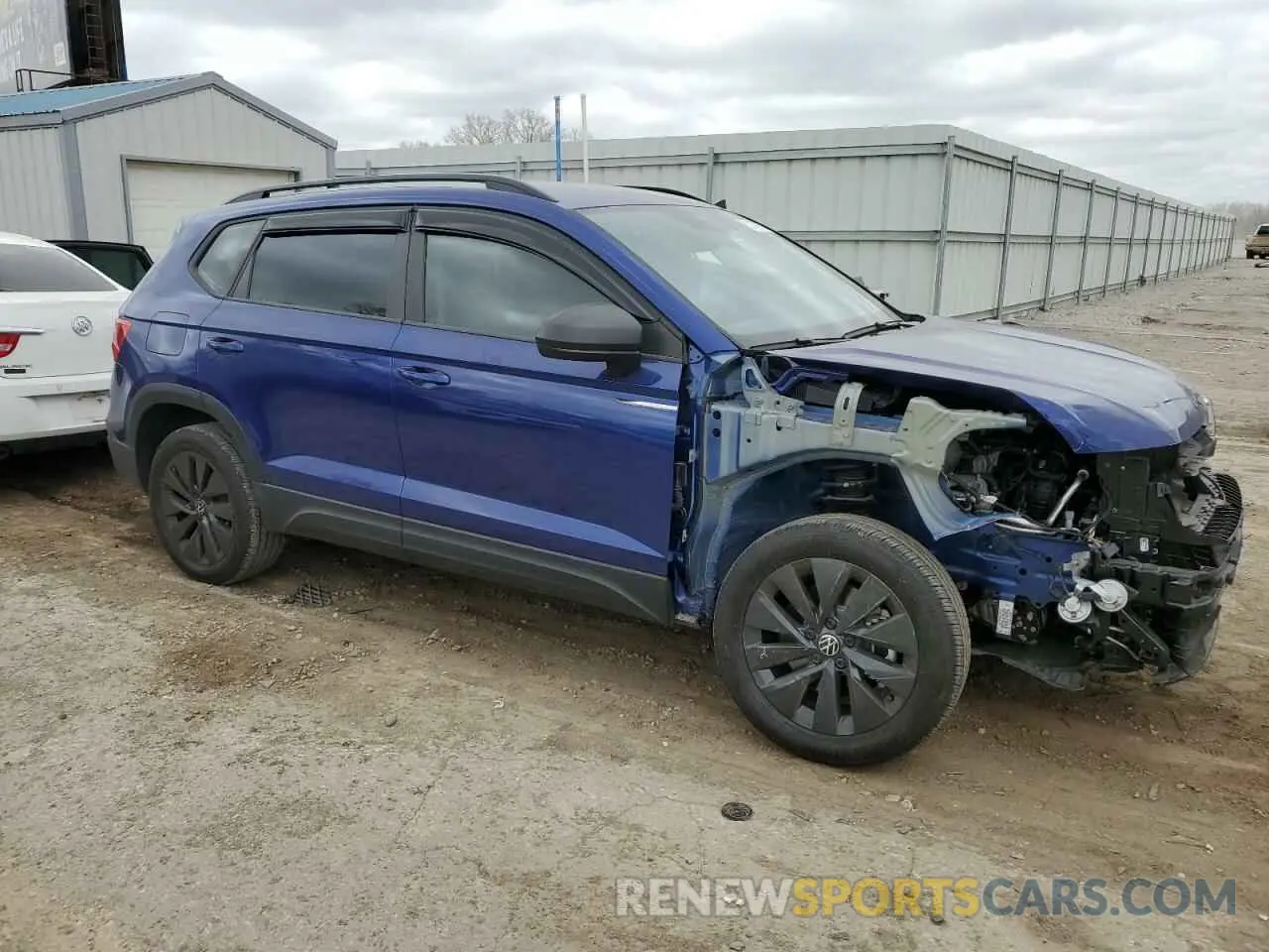 4 fotografías del automóvil dañado 3VV5X7B27RM105381 VOLKSWAGEN TAOS S 2024