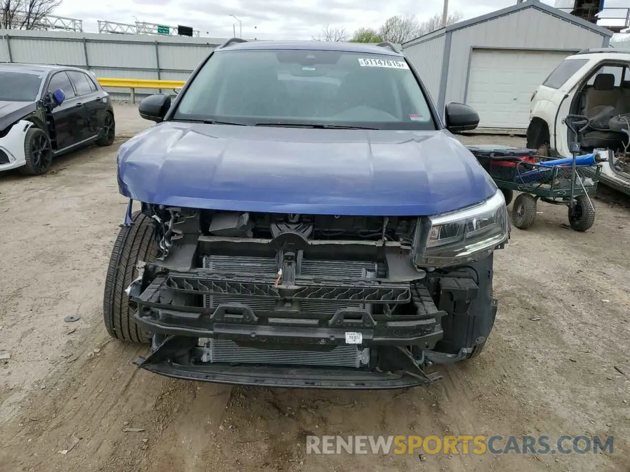 5 fotografías del automóvil dañado 3VV5X7B27RM105381 VOLKSWAGEN TAOS S 2024