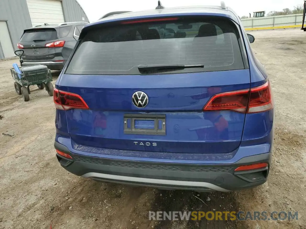 6 fotografías del automóvil dañado 3VV5X7B27RM105381 VOLKSWAGEN TAOS S 2024