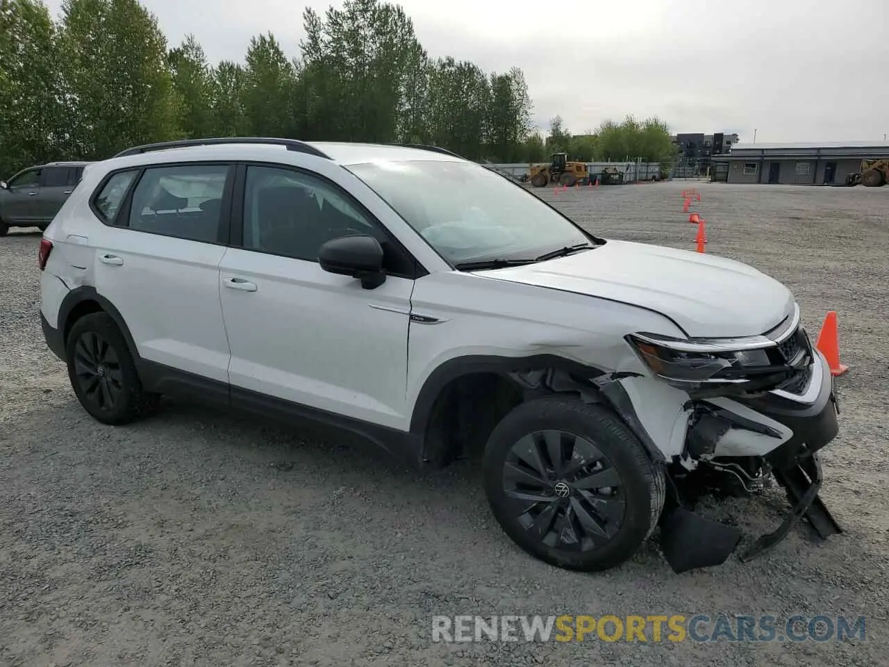 4 fotografías del automóvil dañado 3VV5X7B2XRM057665 VOLKSWAGEN TAOS S 2024