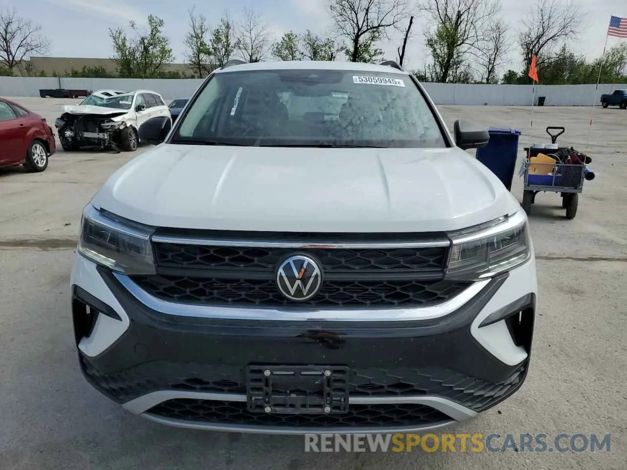 5 fotografías del automóvil dañado 3VV8X7B26RM090000 VOLKSWAGEN TAOS S 2024