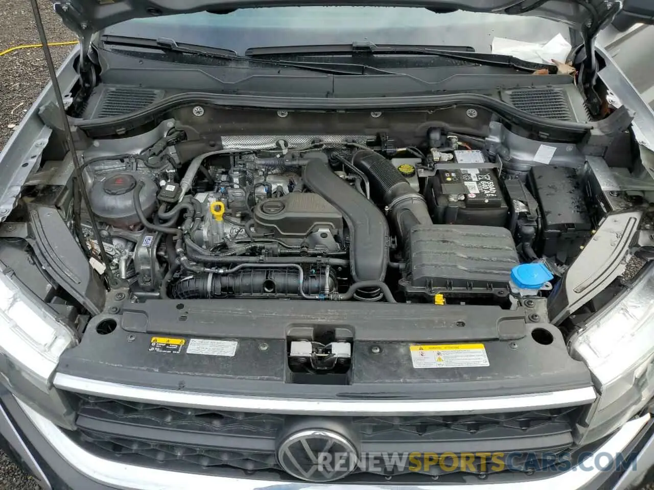 12 fotografías del automóvil dañado 3VV8X7B2XRM046002 VOLKSWAGEN TAOS S 2024