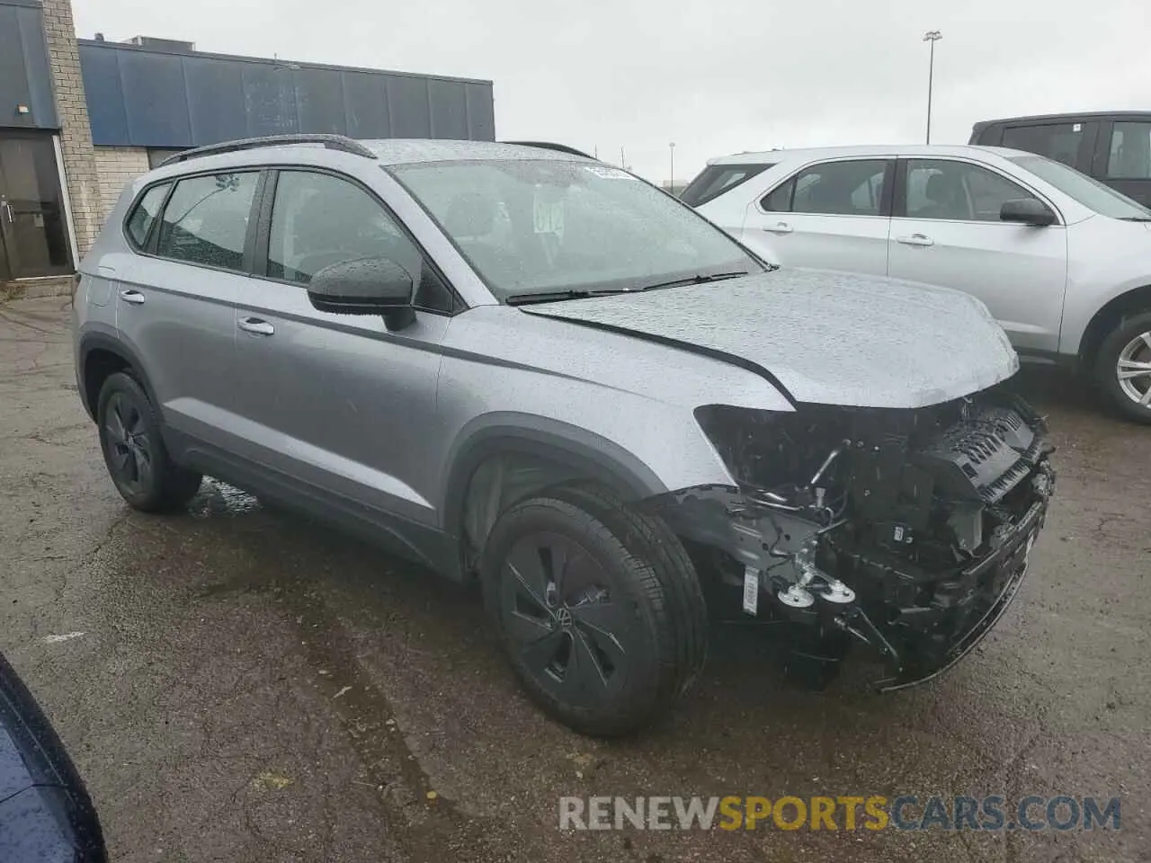 4 fotografías del automóvil dañado 3VV5C7B21SM008159 VOLKSWAGEN TAOS S 2025