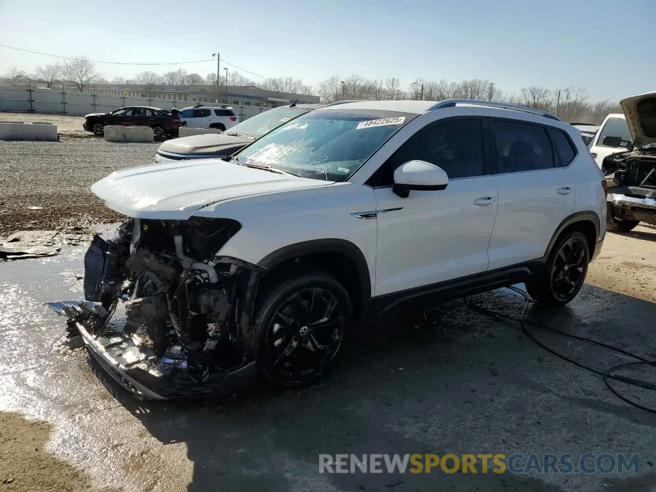 1 fotografías del automóvil dañado 3VVRX7B24NM024818 VOLKSWAGEN TAOS SE 2022