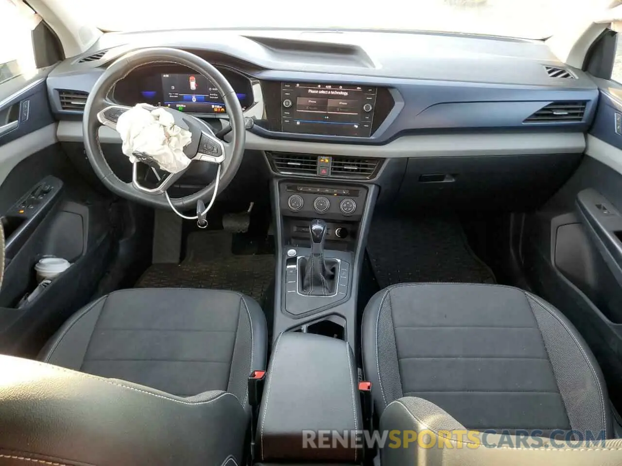 8 fotografías del automóvil dañado 3VVRX7B24NM036628 VOLKSWAGEN TAOS SE 2022