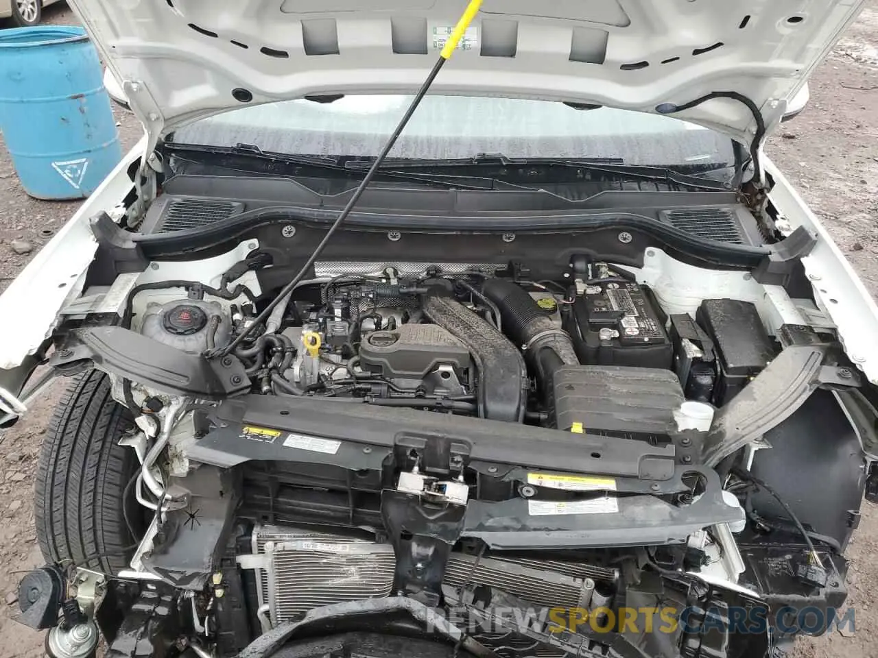 13 fotografías del automóvil dañado 3VVRX7B28NM044585 VOLKSWAGEN TAOS SE 2022