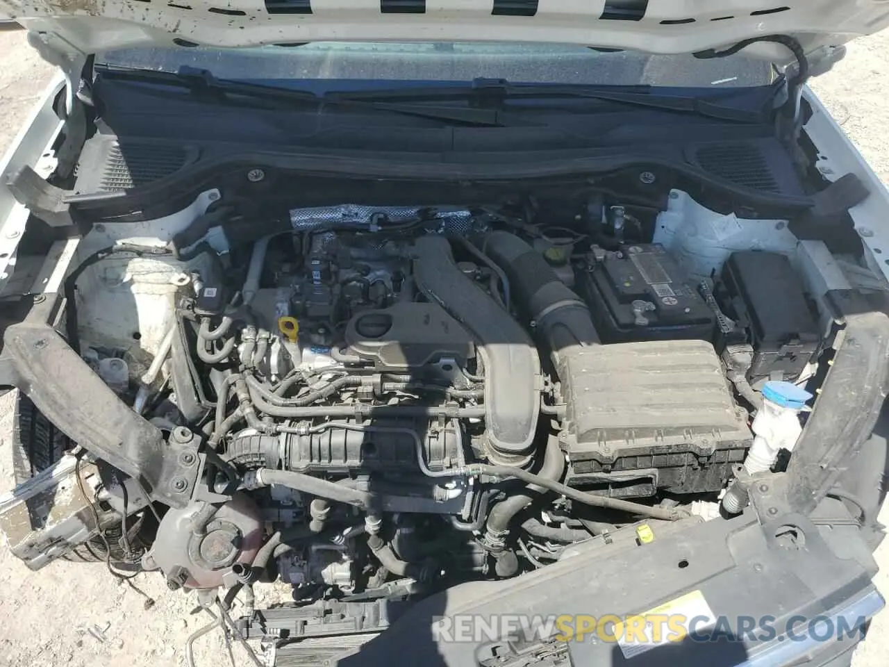 12 fotografías del automóvil dañado 3VVRX7B28NM063198 VOLKSWAGEN TAOS SE 2022