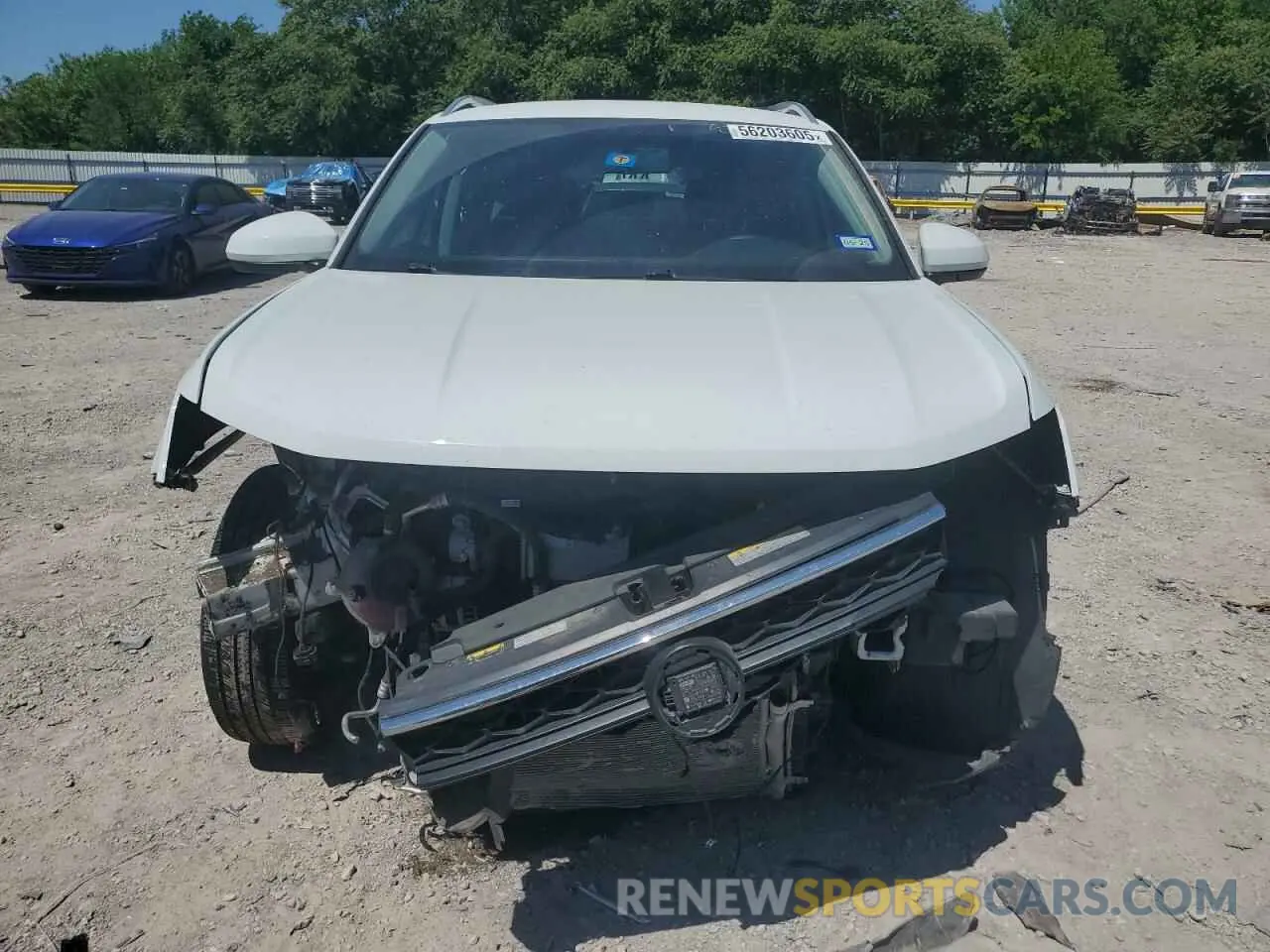 5 fotografías del automóvil dañado 3VVRX7B28NM063198 VOLKSWAGEN TAOS SE 2022