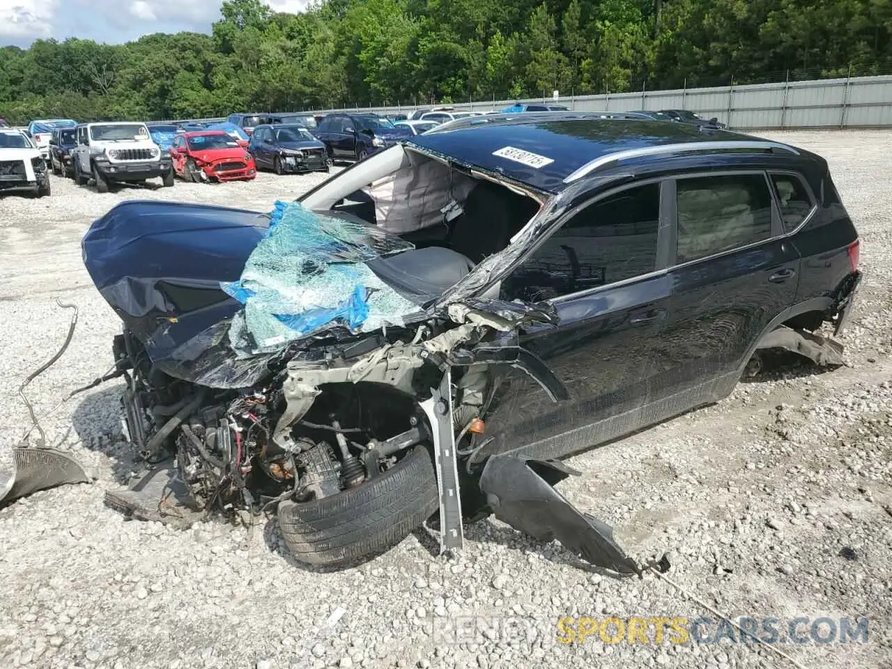 1 fotografías del automóvil dañado 3VVSX7B29NM097586 VOLKSWAGEN TAOS SE 2022