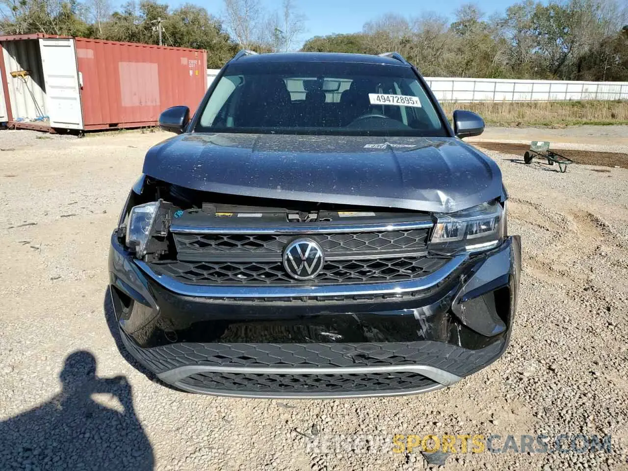 5 fotografías del automóvil dañado 3VVTX7B25NM008746 VOLKSWAGEN TAOS SE 2022