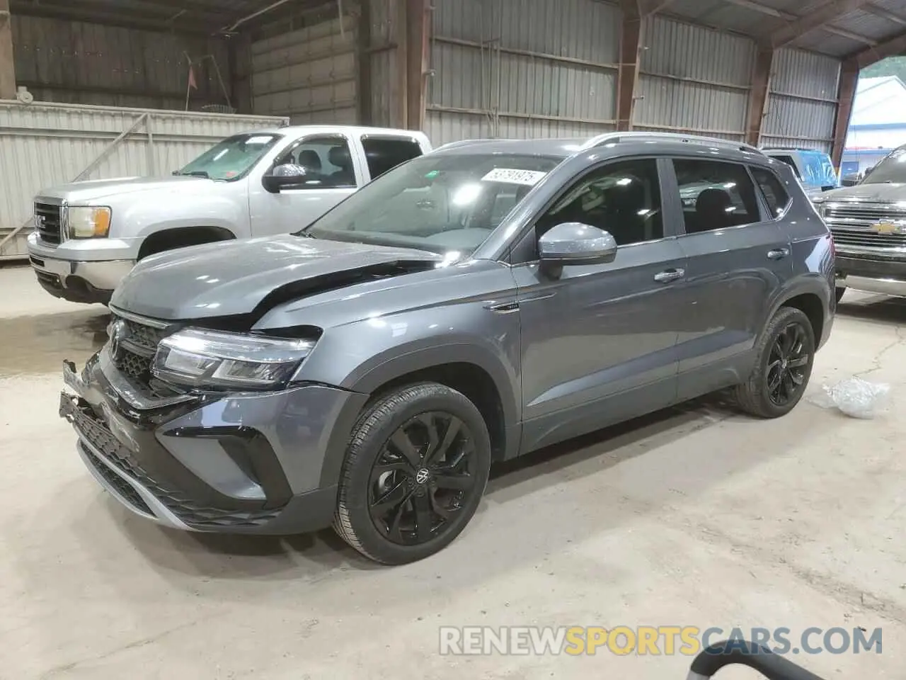 1 fotografías del automóvil dañado 3VVTX7B25NM050964 VOLKSWAGEN TAOS SE 2022