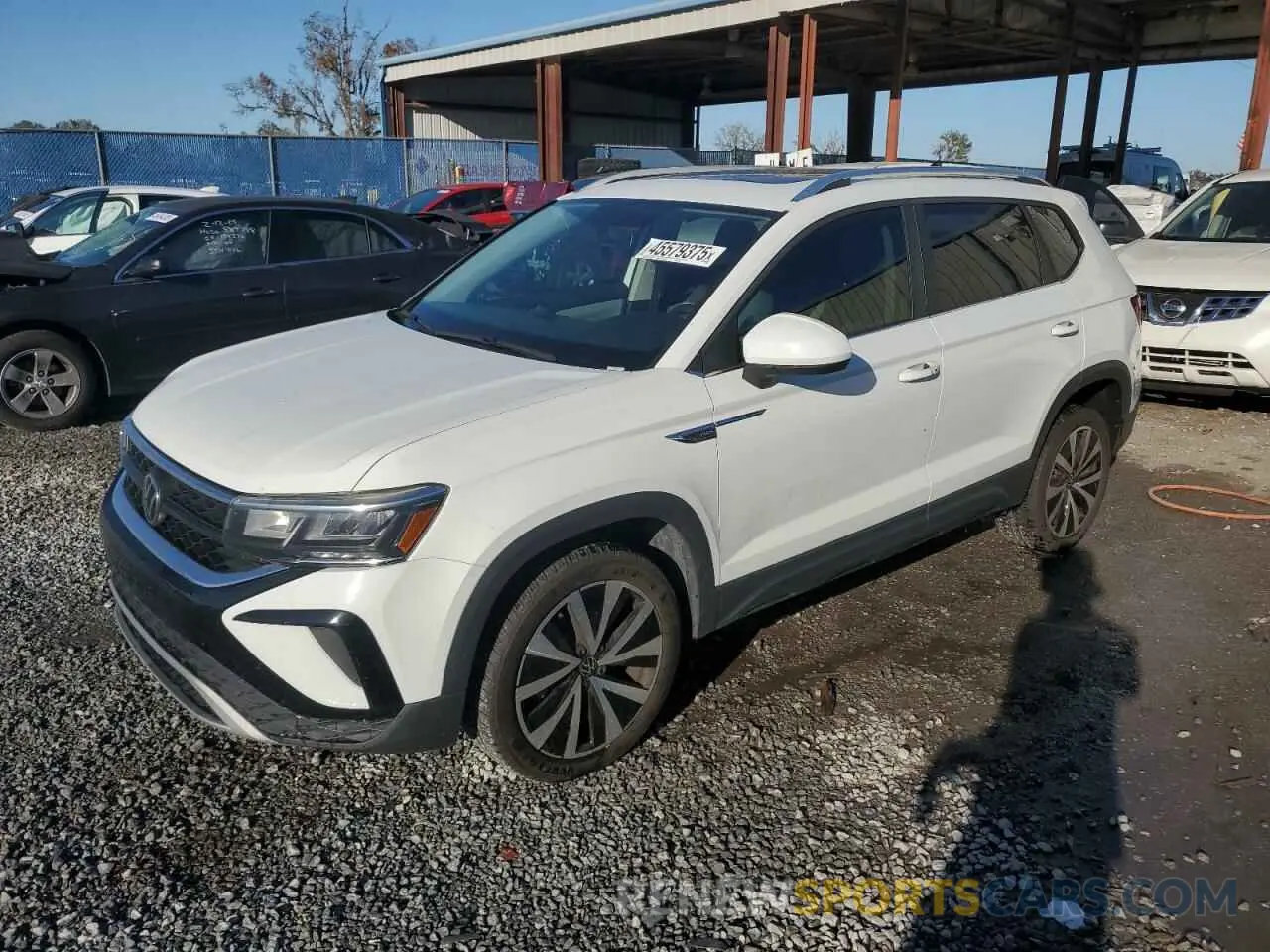 1 fotografías del automóvil dañado 3VVTX7B25NM095693 VOLKSWAGEN TAOS SE 2022