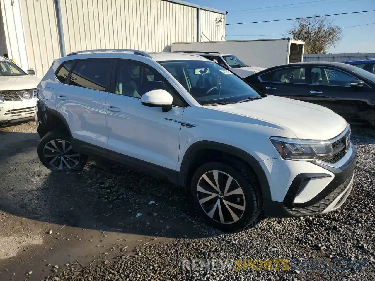 4 fotografías del automóvil dañado 3VVTX7B25NM095693 VOLKSWAGEN TAOS SE 2022