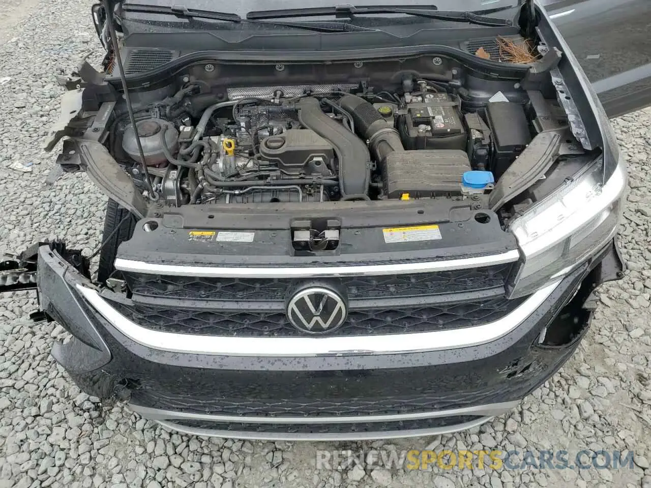 12 fotografías del automóvil dañado 3VVTX7B29NM093249 VOLKSWAGEN TAOS SE 2022