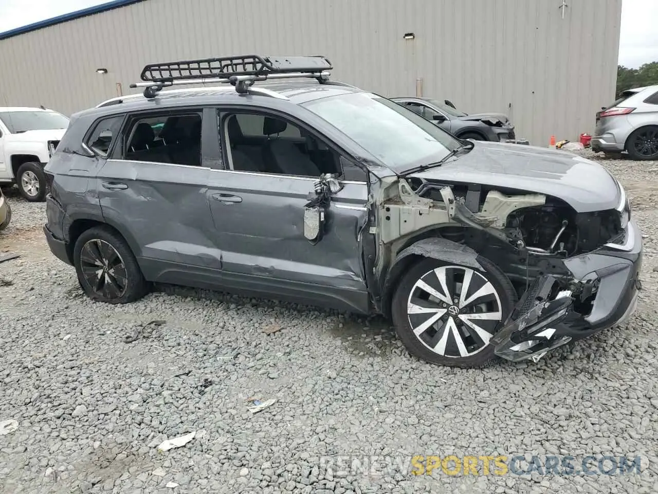 4 fotografías del automóvil dañado 3VVTX7B29NM093249 VOLKSWAGEN TAOS SE 2022