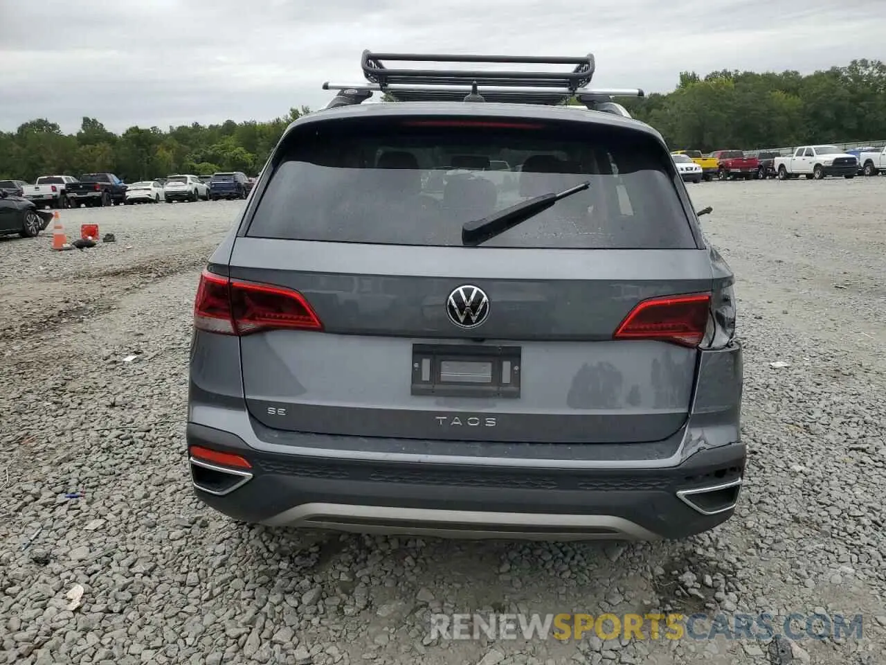 6 fotografías del automóvil dañado 3VVTX7B29NM093249 VOLKSWAGEN TAOS SE 2022