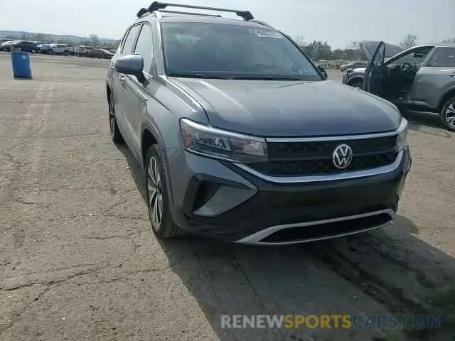 14 fotografías del automóvil dañado 3VVWX7B22NM076290 VOLKSWAGEN TAOS SE 2022