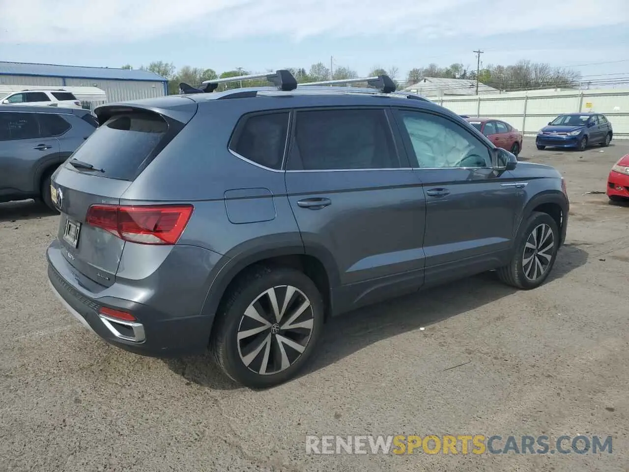 3 fotografías del automóvil dañado 3VVWX7B22NM076290 VOLKSWAGEN TAOS SE 2022