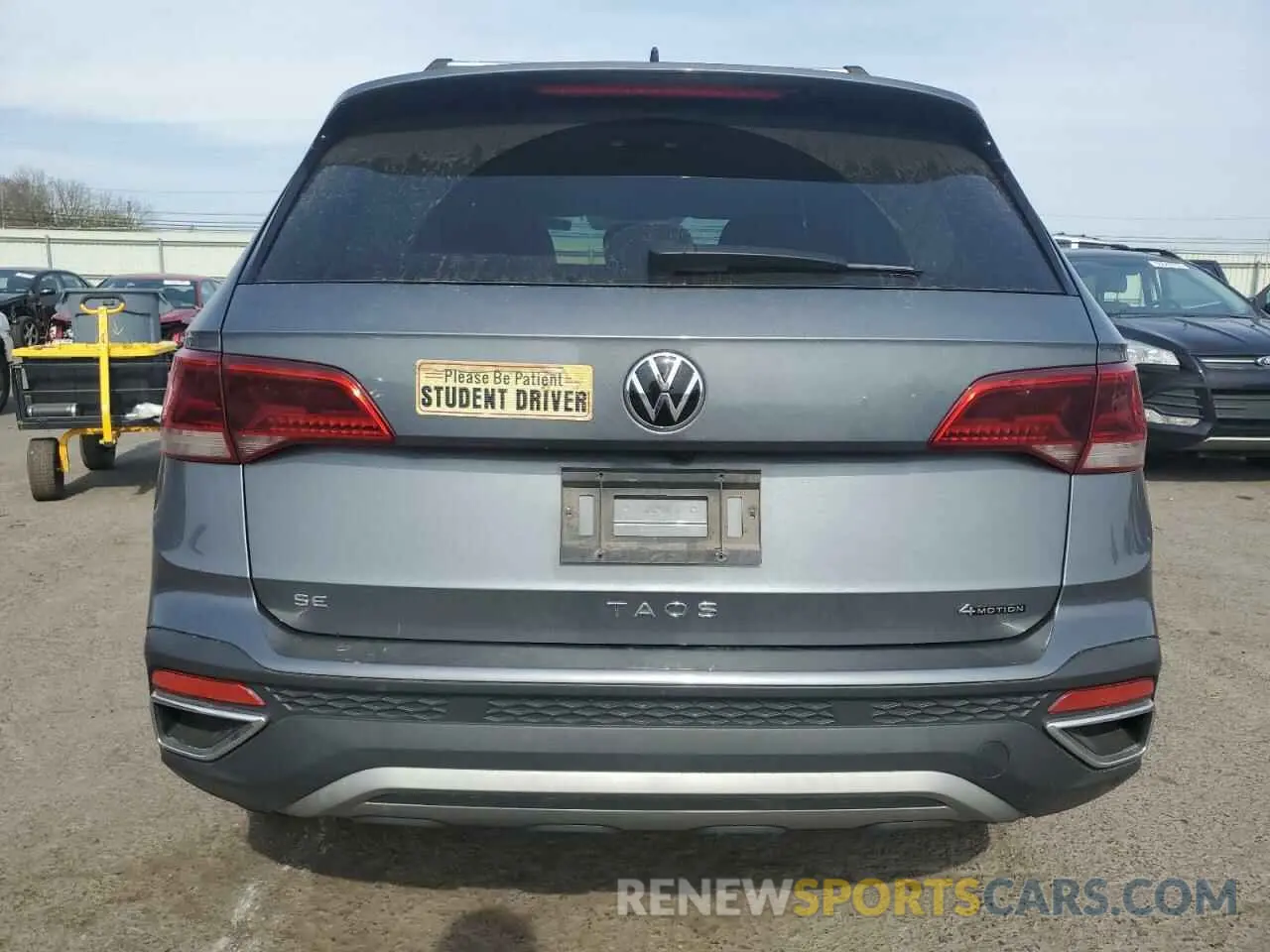 6 fotografías del automóvil dañado 3VVWX7B22NM076290 VOLKSWAGEN TAOS SE 2022