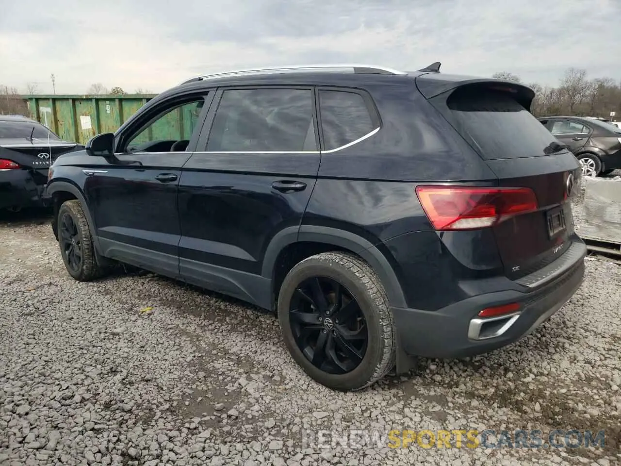 2 fotografías del automóvil dañado 3VVWX7B25NM032428 VOLKSWAGEN TAOS SE 2022