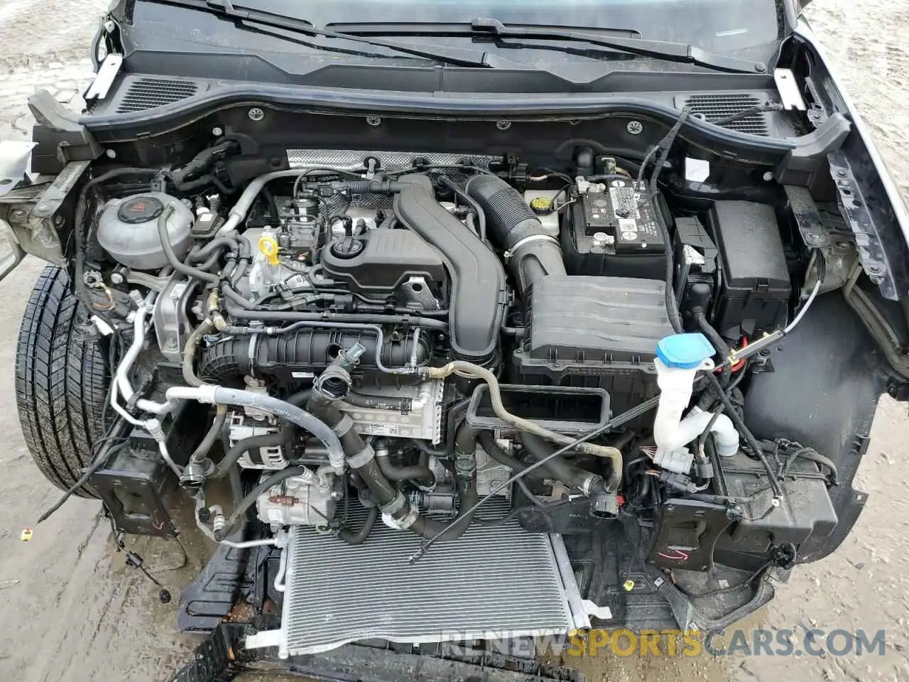 11 fotografías del automóvil dañado 3VVYX7B20NM047900 VOLKSWAGEN TAOS SE 2022
