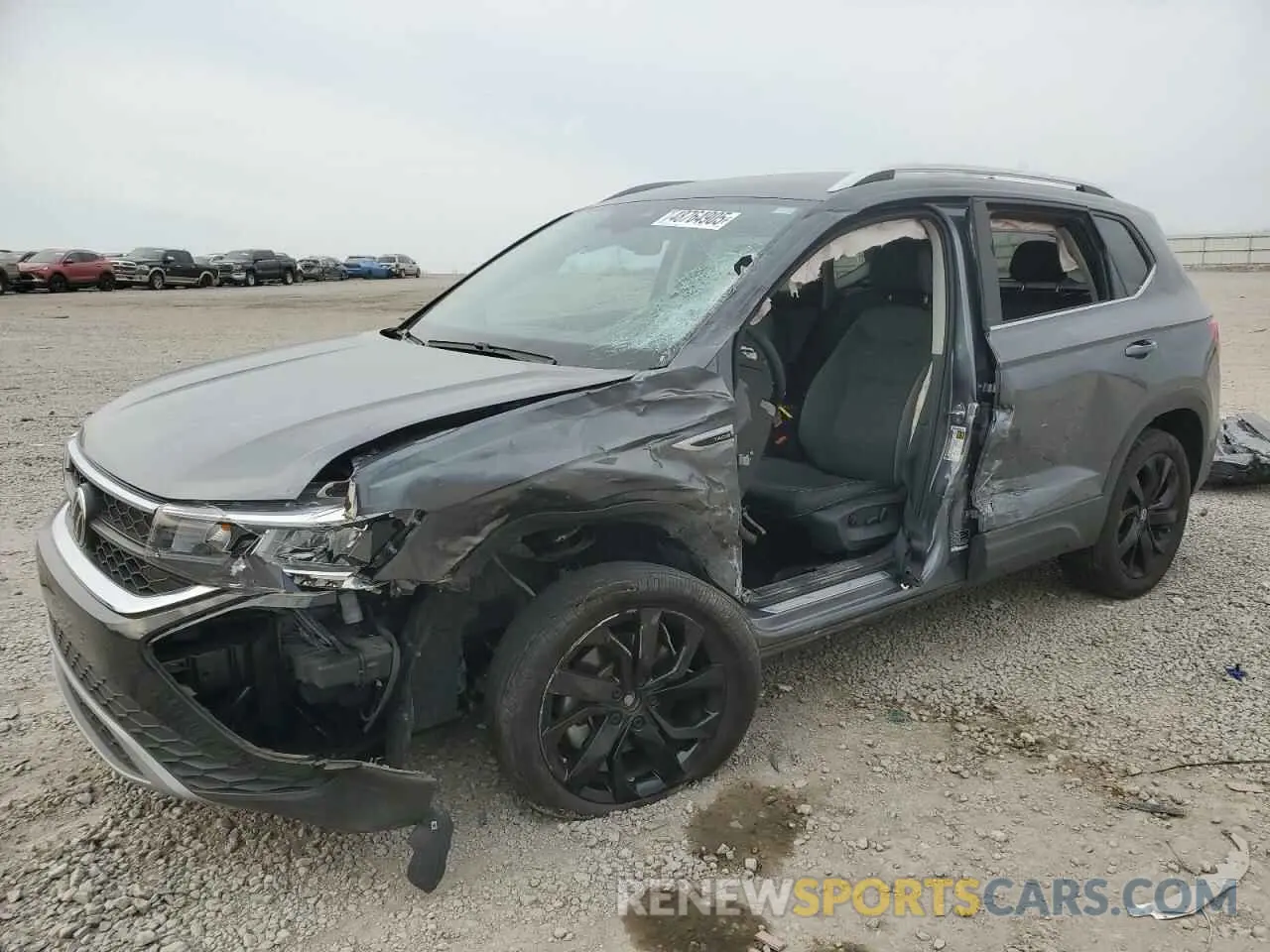 1 fotografías del automóvil dañado 3VVYX7B23NM060866 VOLKSWAGEN TAOS SE 2022