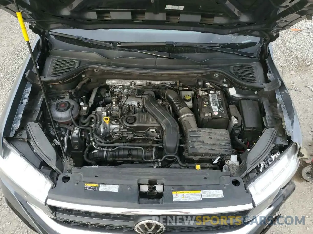 12 fotografías del automóvil dañado 3VVYX7B23NM060866 VOLKSWAGEN TAOS SE 2022