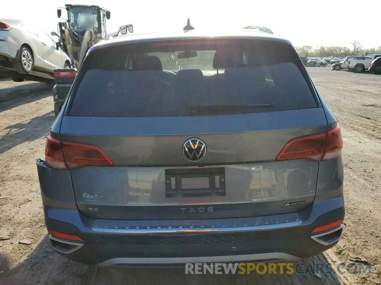 6 fotografías del automóvil dañado 3VVYX7B24NM077935 VOLKSWAGEN TAOS SE 2022