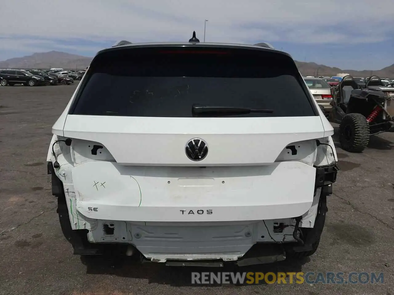 6 fotografías del automóvil dañado 3VVEX7B20PM365781 VOLKSWAGEN TAOS SE 2023