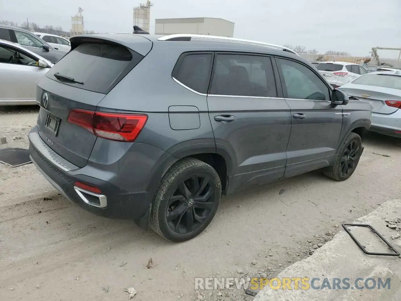 3 fotografías del automóvil dañado 3VVEX7B21PM318338 VOLKSWAGEN TAOS SE 2023