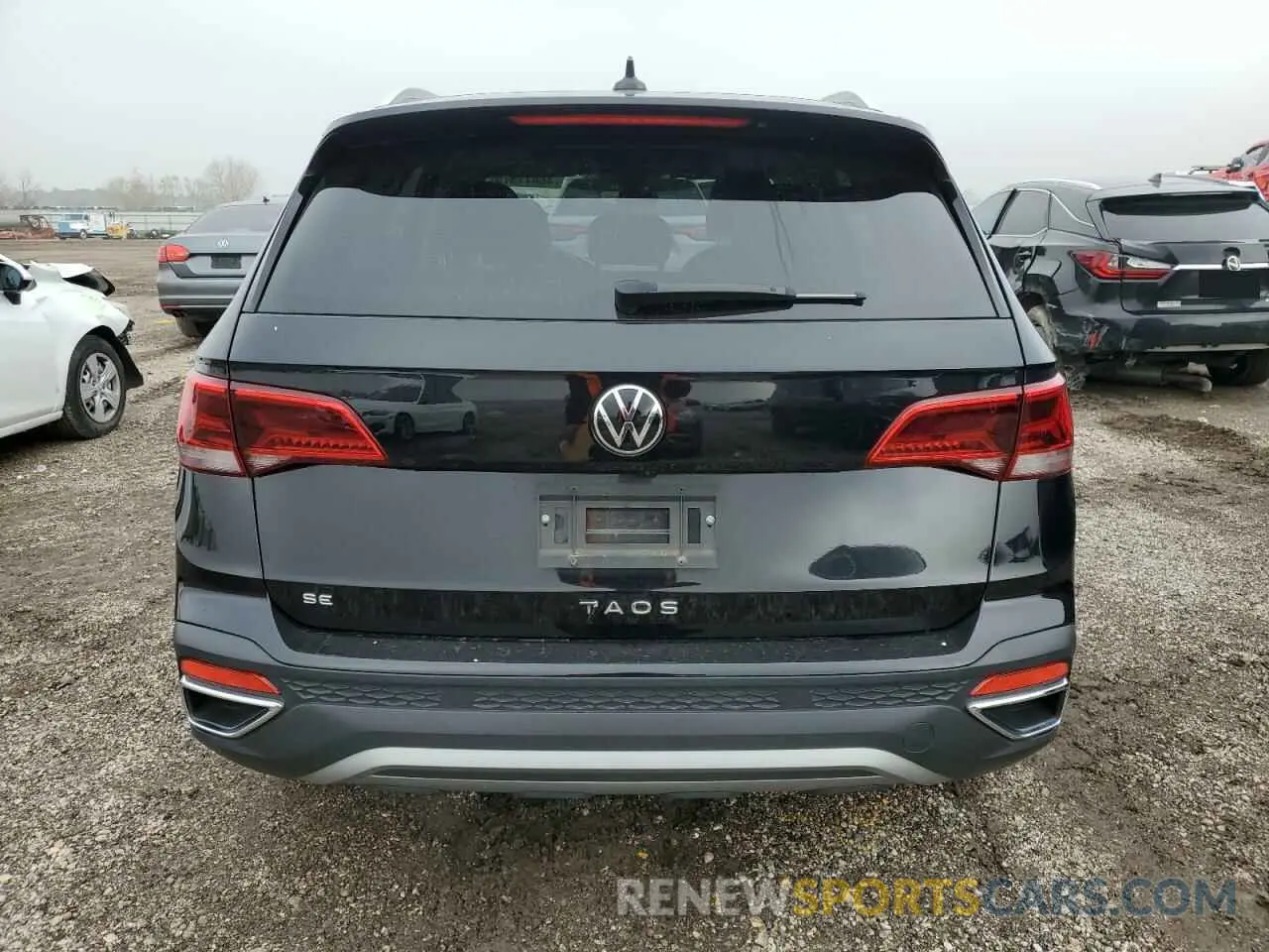 6 fotografías del automóvil dañado 3VVEX7B23PM345413 VOLKSWAGEN TAOS SE 2023