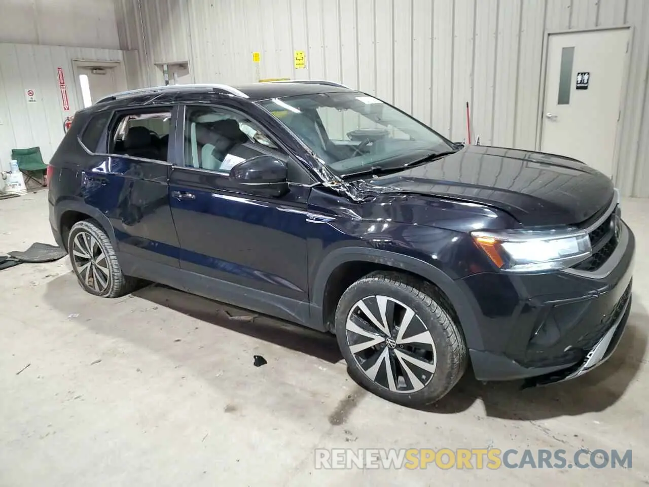 4 fotografías del automóvil dañado 3VVEX7B26PM305875 VOLKSWAGEN TAOS SE 2023
