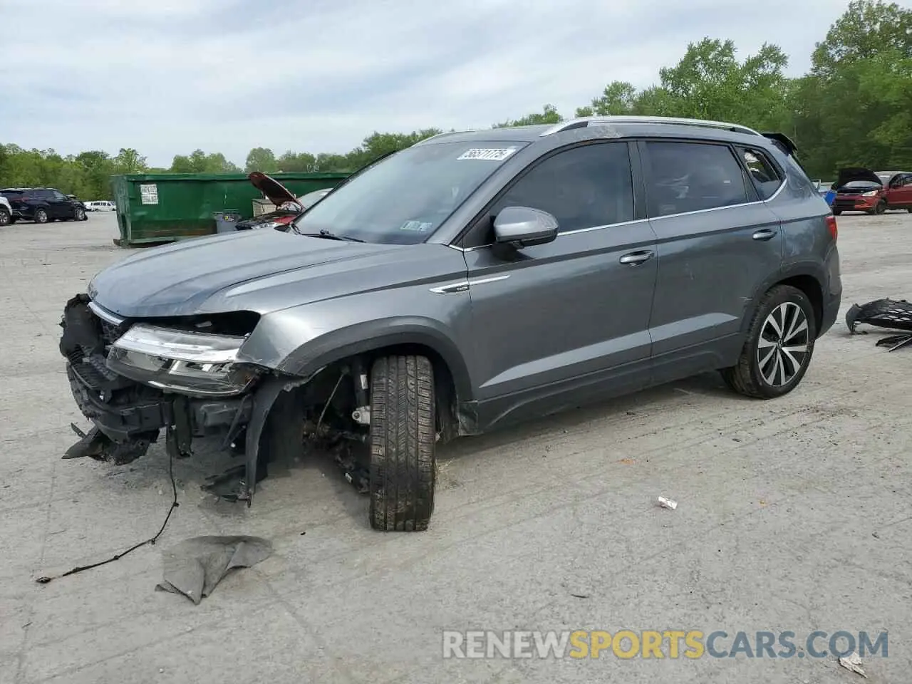 1 fotografías del automóvil dañado 3VVNX7B20PM301191 VOLKSWAGEN TAOS SE 2023